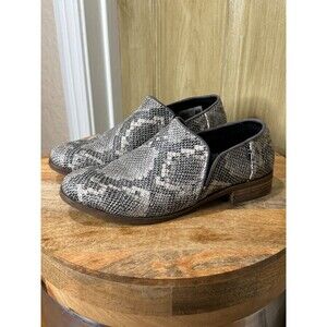 Toms | 7.5 Snakeskin Shaye SLIP ON Low Top Booties Shooties NICE! BOHEMIAN
